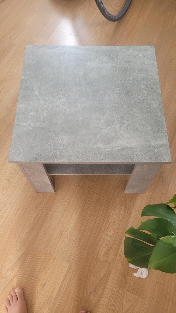 Vierkante tafel 60x60, Ophalen, Gebruikt, 50 tot 100 cm, Vierkant