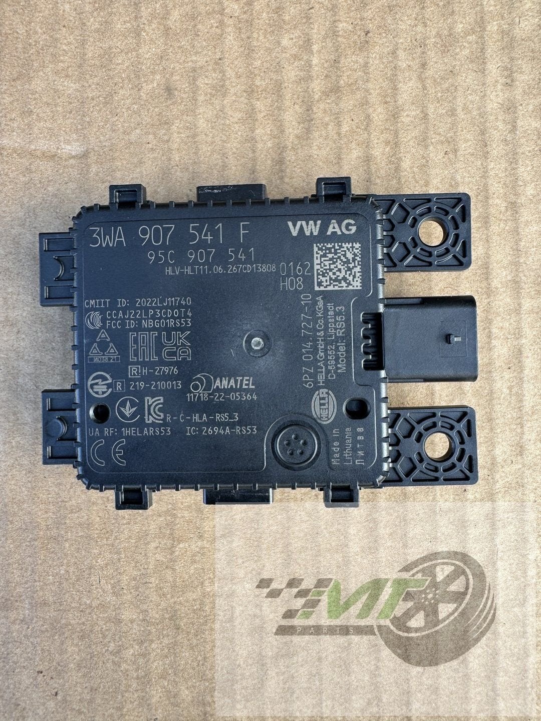 VW AUDI SKODA SEAT CUPRA 3WA907541F side assist sensor radar, - kundenbetreuung@volkswagen.de, Gebruikt, Herkomst onderdeel bekend