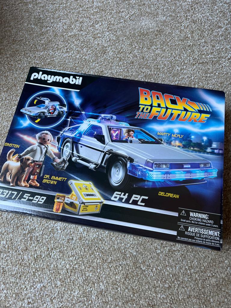 Playmobil Back to the Future DeLorean (70317), Ophalen of Verzenden, Nieuw