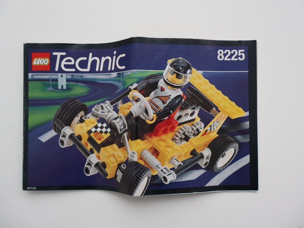 Lego Technic 8225 Road Rally V met doosje., Gebruikt, Lego, Ophalen of Verzenden, Complete set