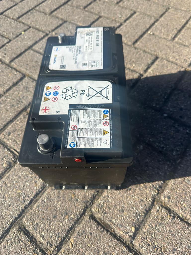 Mercedes-Benz Varta accu 12V 80Ah 800 AEN, Auto-onderdelen, Accu's en Toebehoren, Vart, Gebruikt, Barta, Mercedes-Benz