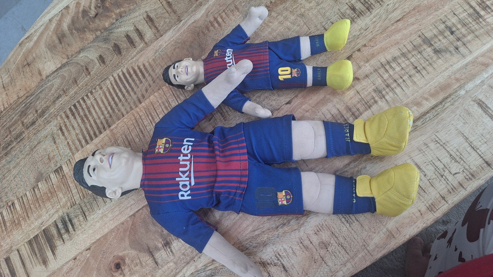 Messi pop - 2 stuks, Gebruikt, Overige merken, Overige karakters, Overige typen