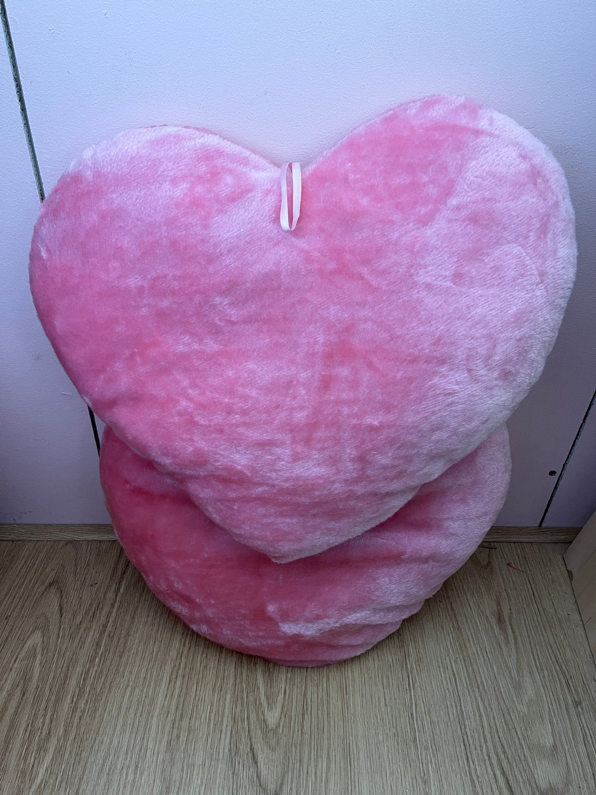 Roze Hart Kussens 2stuks voor bruiloft of vrijgezellenfeest, Huis en Inrichting, Ophalen of Verzenden, Zo goed als nieuw, Roze