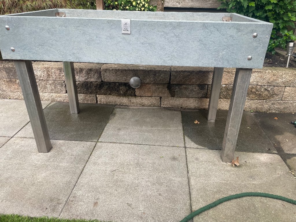 Makkelijke Moestuin kweekbak op poten, Tuin en Terras, Ophalen, Overige materialen, Minder dan 30 cm, 100 cm of meer
