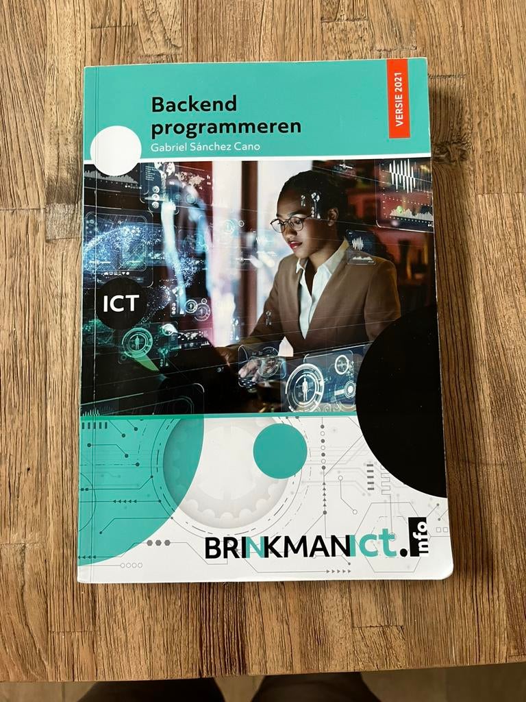 Backend programmeren door Ganriel Samchez Cano, Boeken, Ophalen of Verzenden, Zo goed als nieuw, Overige niveaus, Informatica en Computer