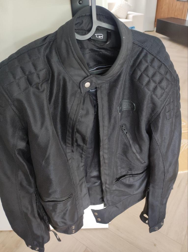 Zgan Zwarte Course Motorjas Maat L, Motoren, Kleding | Motorkleding, Jas | textiel, Dames, Course, Ophalen of Verzenden