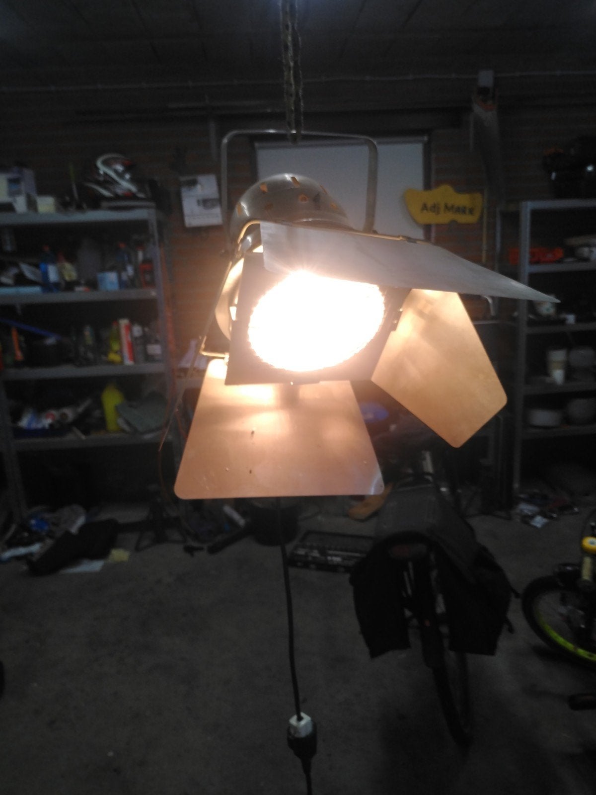 Podium lamp, fotografie lamp, Ophalen, Gebruikt, Vintage