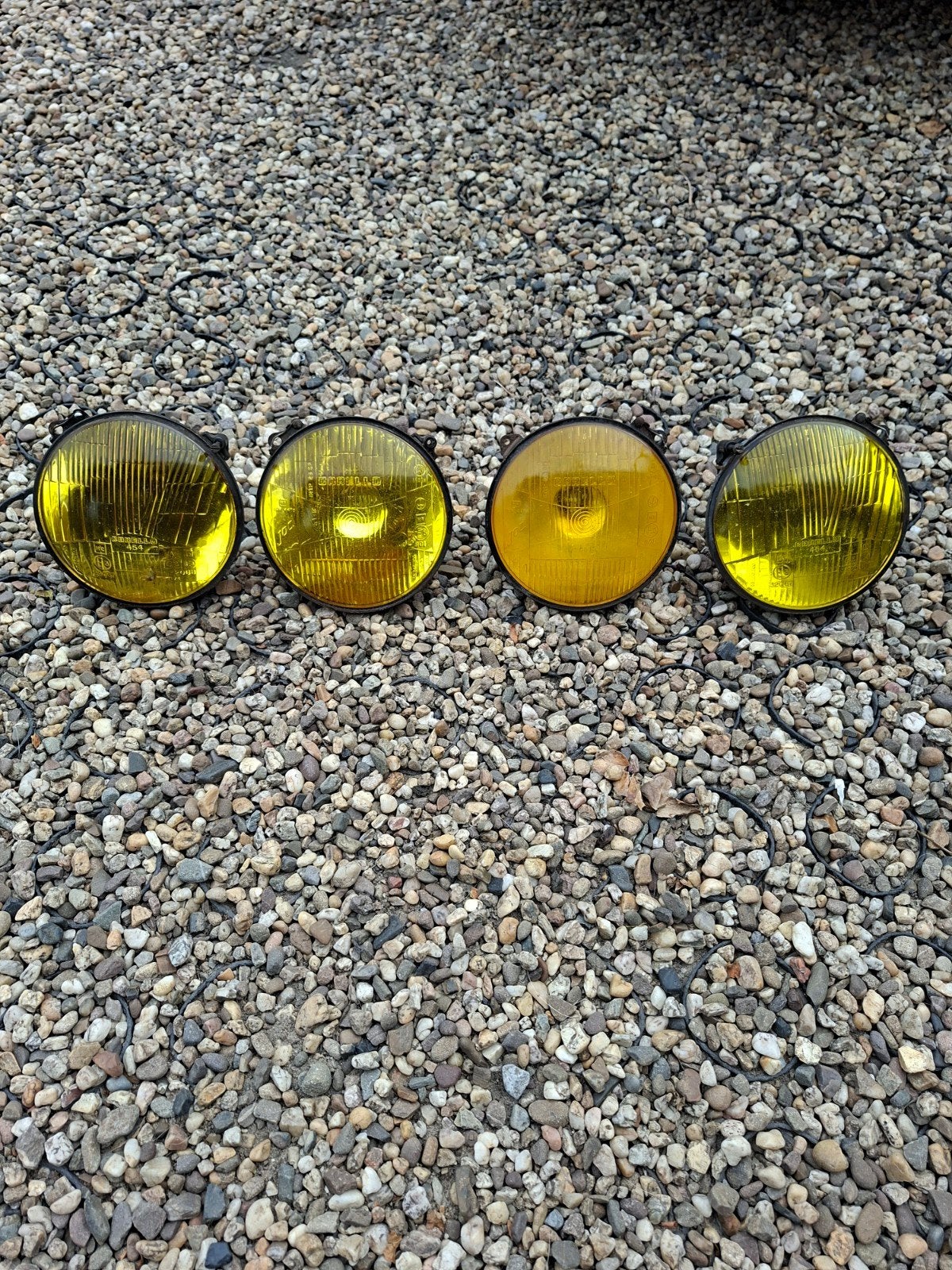 Alfa Romeo GTV Carello koplampen geel, Auto-onderdelen, Verlichting, Ophalen, Gebruikt, Alfa Romeo