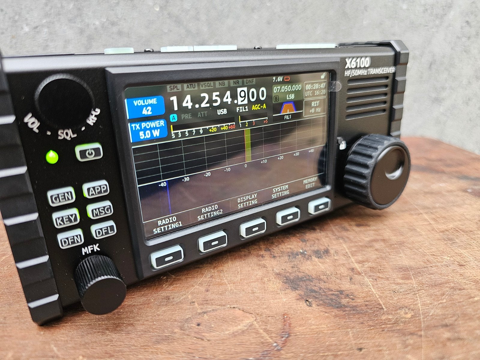 Xiegu X6100 HF/50MHz Transceiver 8W + ATU, Ophalen of Verzenden, Nieuw