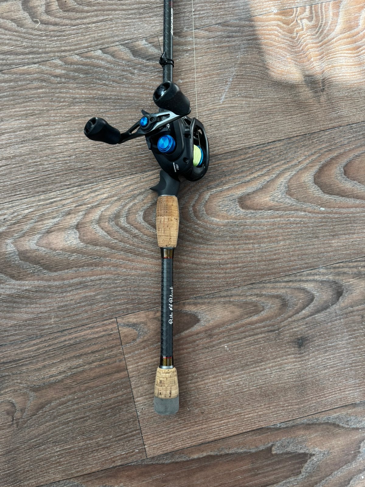 Bite Of Bleak Akakabuto | Shimano Slx 151, Watersport en Boten, Ophalen of Verzenden, Zo goed als nieuw, Werphengel