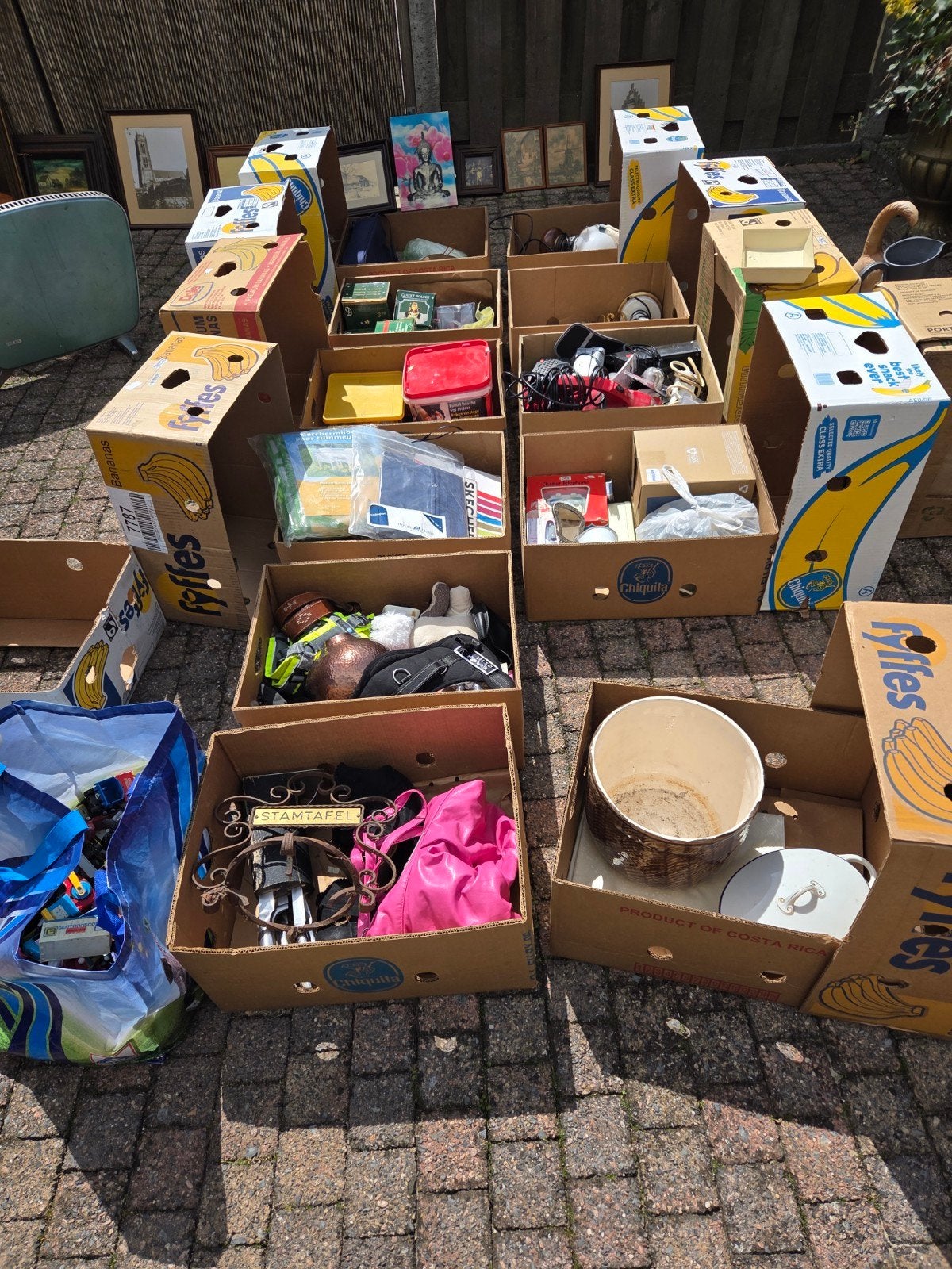 Partij  rommelmarktspullen!, Diversen, Ophalen