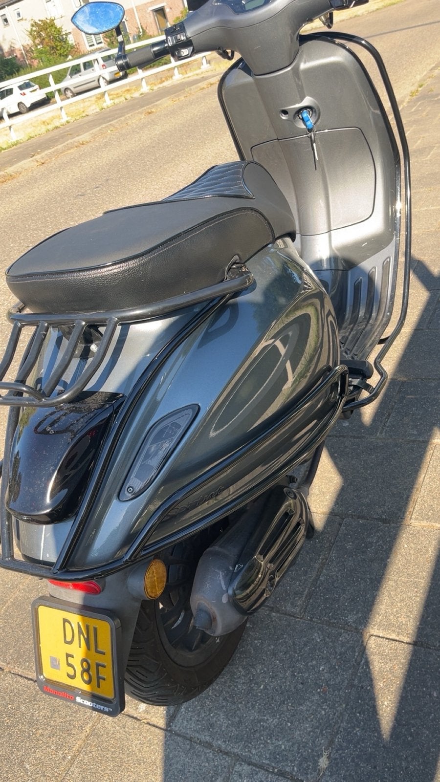 Vespa Sprint 2018 80cc Malossi - Veel nieuwe onderdelen!, Ophalen, Gebruikt, Overige modellen, Maximaal 45 km/u