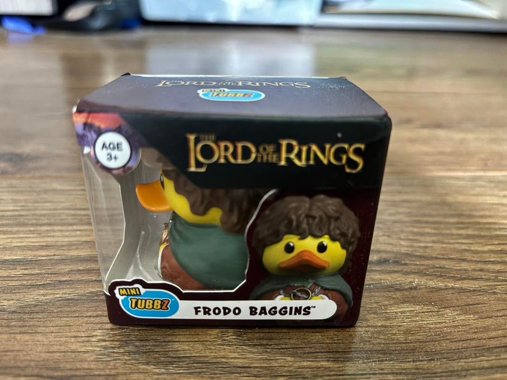 Mini Tubbz Frodo Baggins Lord of the Rings Eendje Nieuw, Ophalen of Verzenden, Nieuw, Actiefiguurtje
