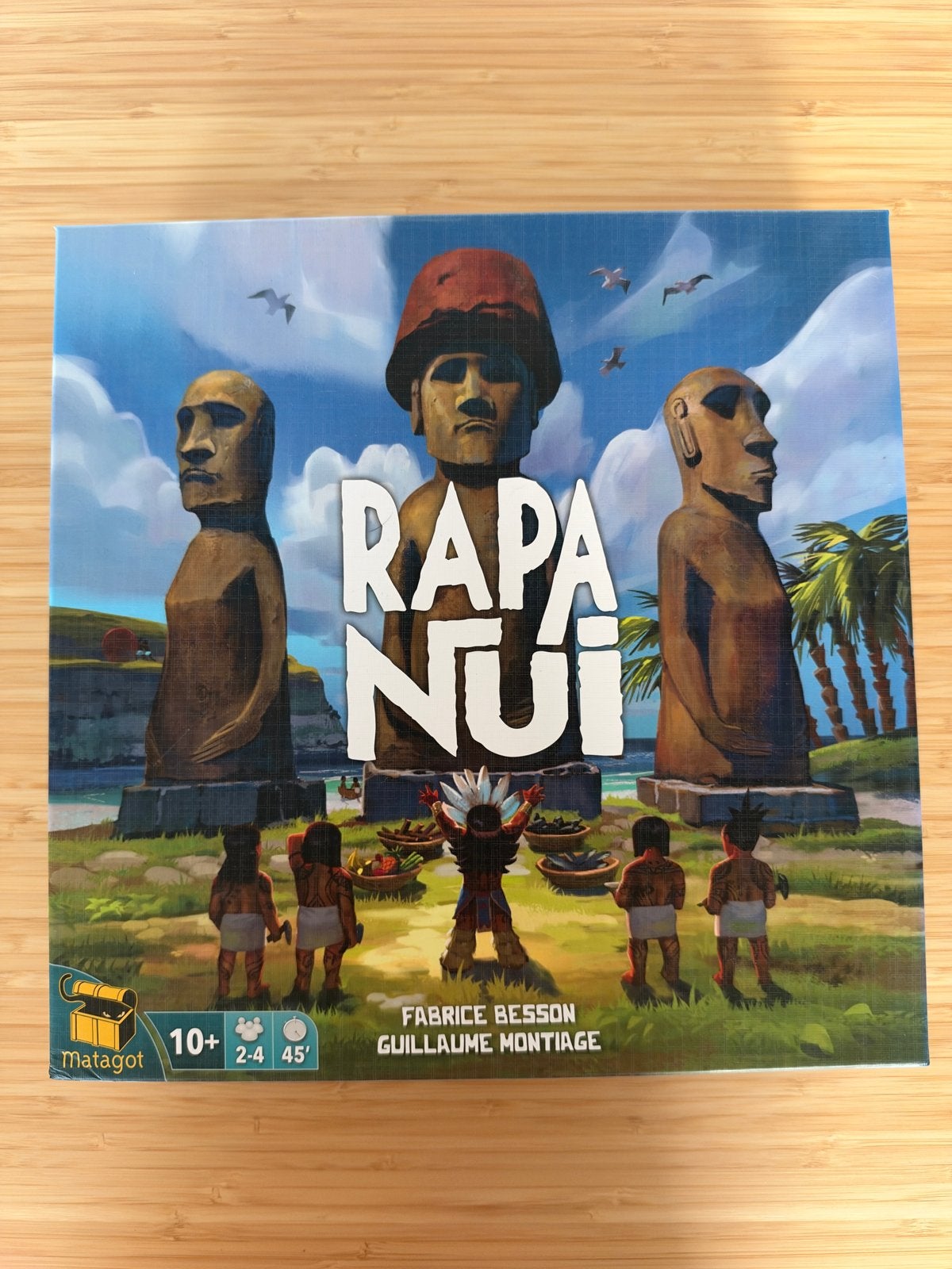 Rapa Nui bordspel, Drie of vier spelers, Ophalen of Verzenden, Zo goed als nieuw