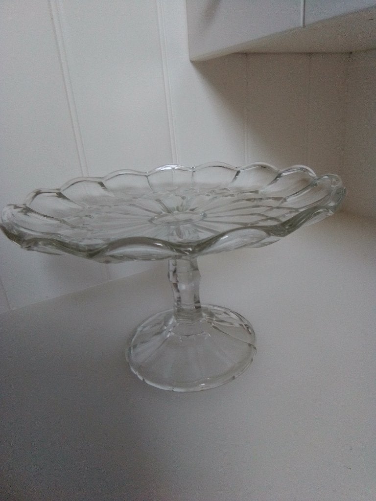 retro glazen schaaltje, Ophalen of Verzenden
