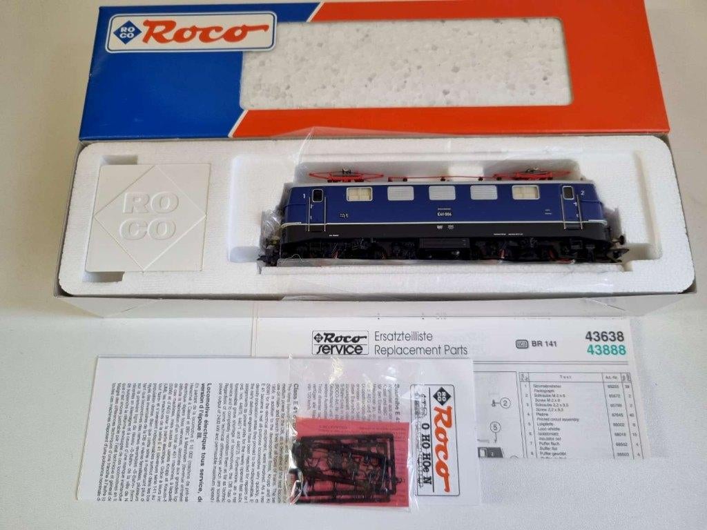 Roco 43638 - Elektrische locomotief BR 141 van de DB met DSS, Hobby en Vrije tijd, Modeltreinen | H0, Ophalen of Verzenden, Zo goed als nieuw