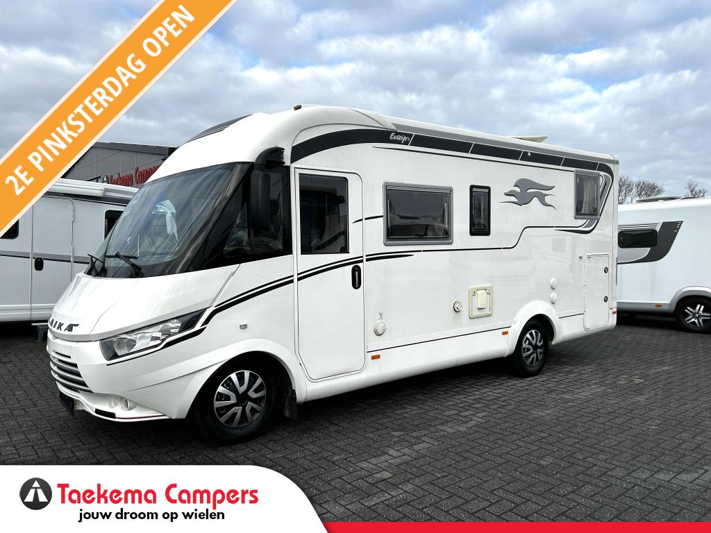 Laika Ecovip 609 Enkele-bedden/Automaat/Hefbed/150pk/uniek, Caravans en Kamperen, Fiat, Bedrijf, Diesel, 6 tot 7 meter