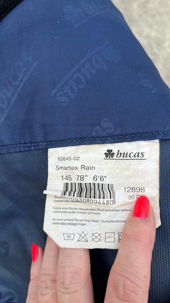 Smartex rain bucas 6.6 145-198, Dieren en Toebehoren, Paarden en Pony's | Dekens en Dekjes, Ophalen, Zo goed als nieuw