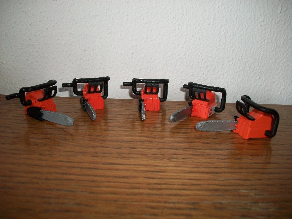 Playmobil motorzaag / onderdelen, Ophalen of Verzenden, Nieuw, Complete set