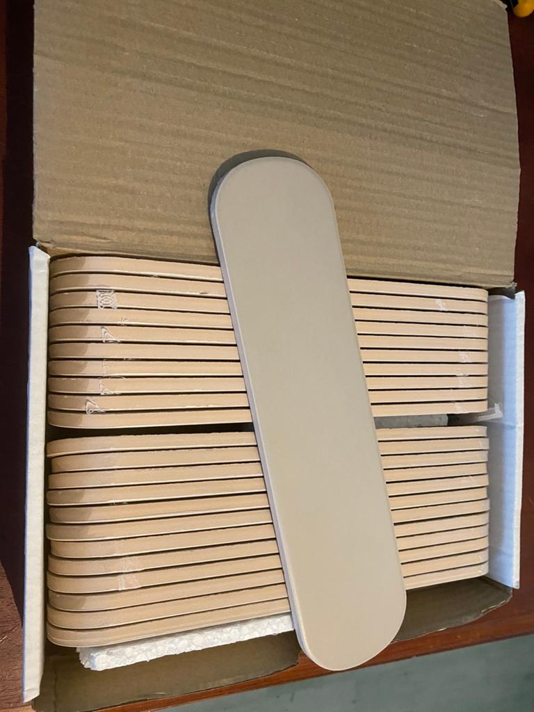23 beige matte langwerige tegels 7,5 x 30 cm, Ophalen, Nieuw, Minder dan 20 cm, 20 tot 40 cm