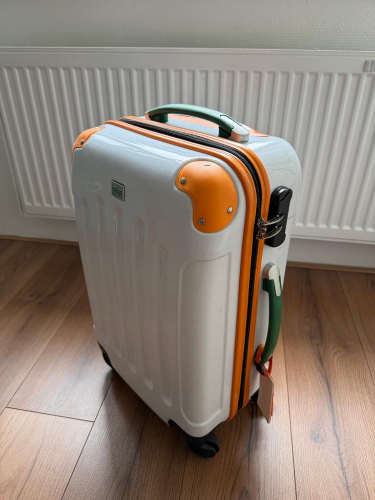 Postcodeloterij koffer hadbagage, Ophalen, 50 tot 60 cm, Hard kunststof, Nieuw