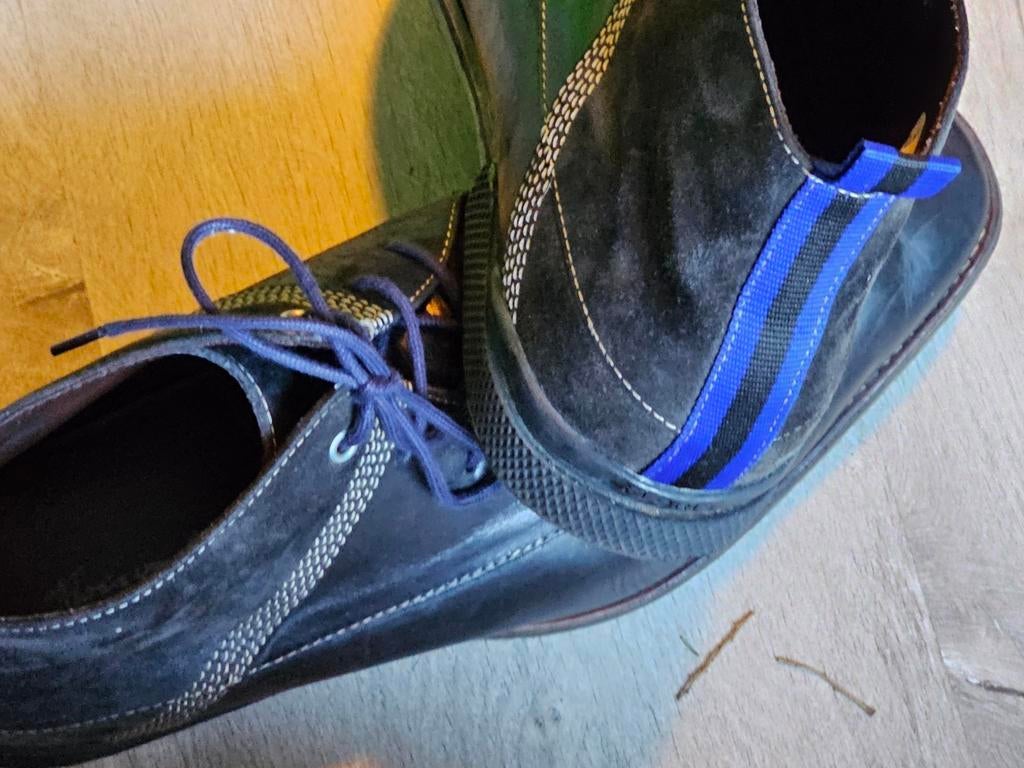 Floris van Bommel schoenen maat 7,5 41, Kleding | Heren, Schoenen, Ophalen of Verzenden, Zwart