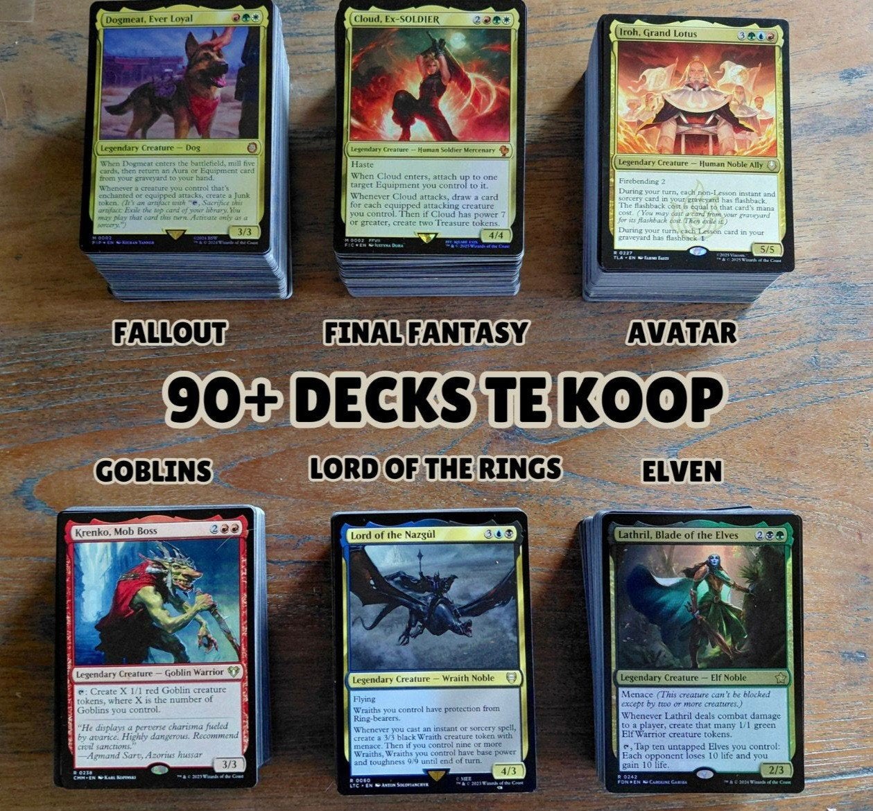 20 euro mtg decks magic the gathering + KORTING, Ophalen of Verzenden, Zo goed als nieuw, Speeldeck
