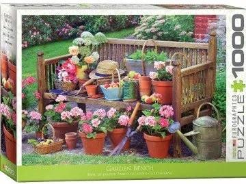 Eurographics: Garden Bench 1000 stukjes, Ophalen of Verzenden, 500 t/m 1500 stukjes, Nieuw, Legpuzzel