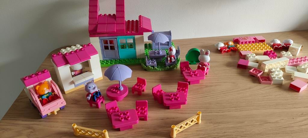Unico Duplo Hello Kitty, ijscokraam, huis, terras en extra's, Ophalen of Verzenden