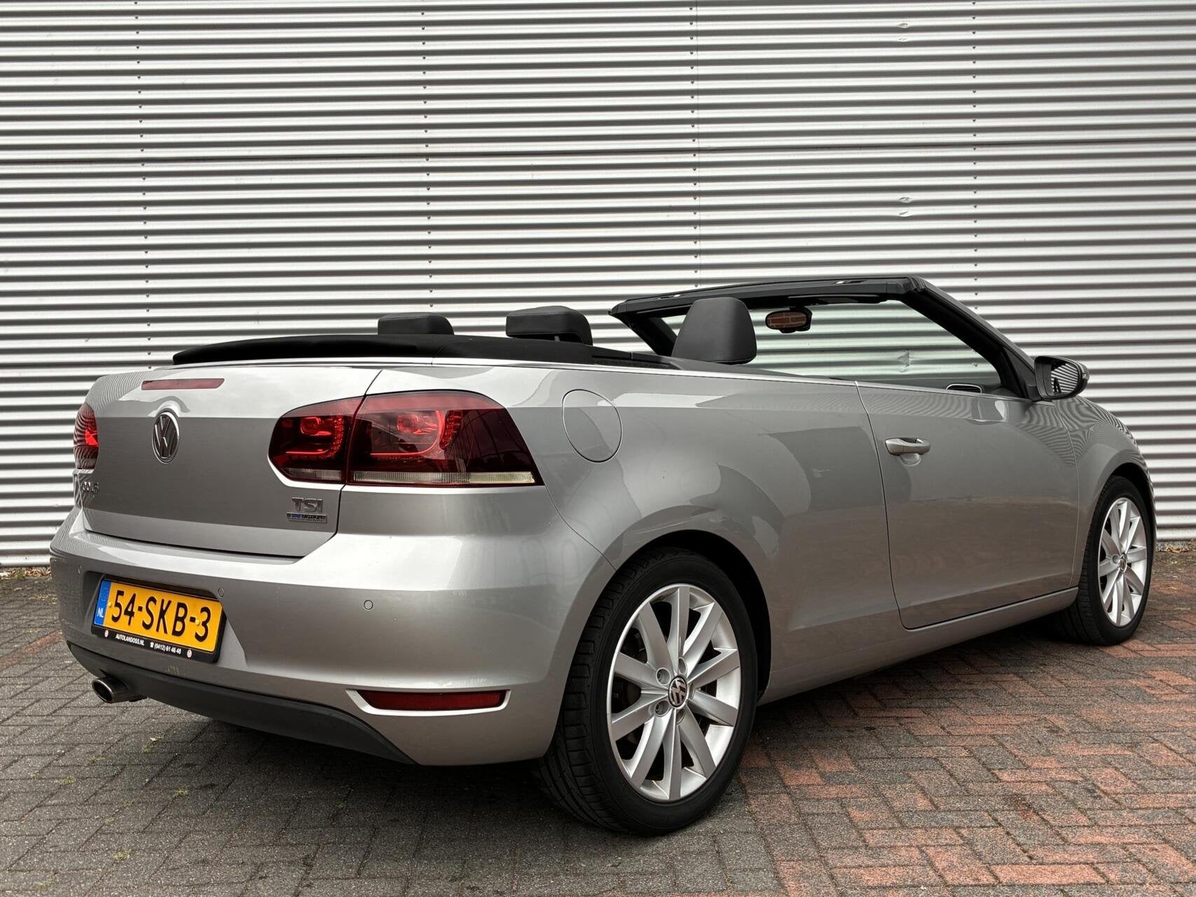 Volkswagen Golf 1.2 TSI Cabrio Cruise Navi NL Auto Pdc 2011, Voorwielaandrijving, Euro 5, Stof, Zwart