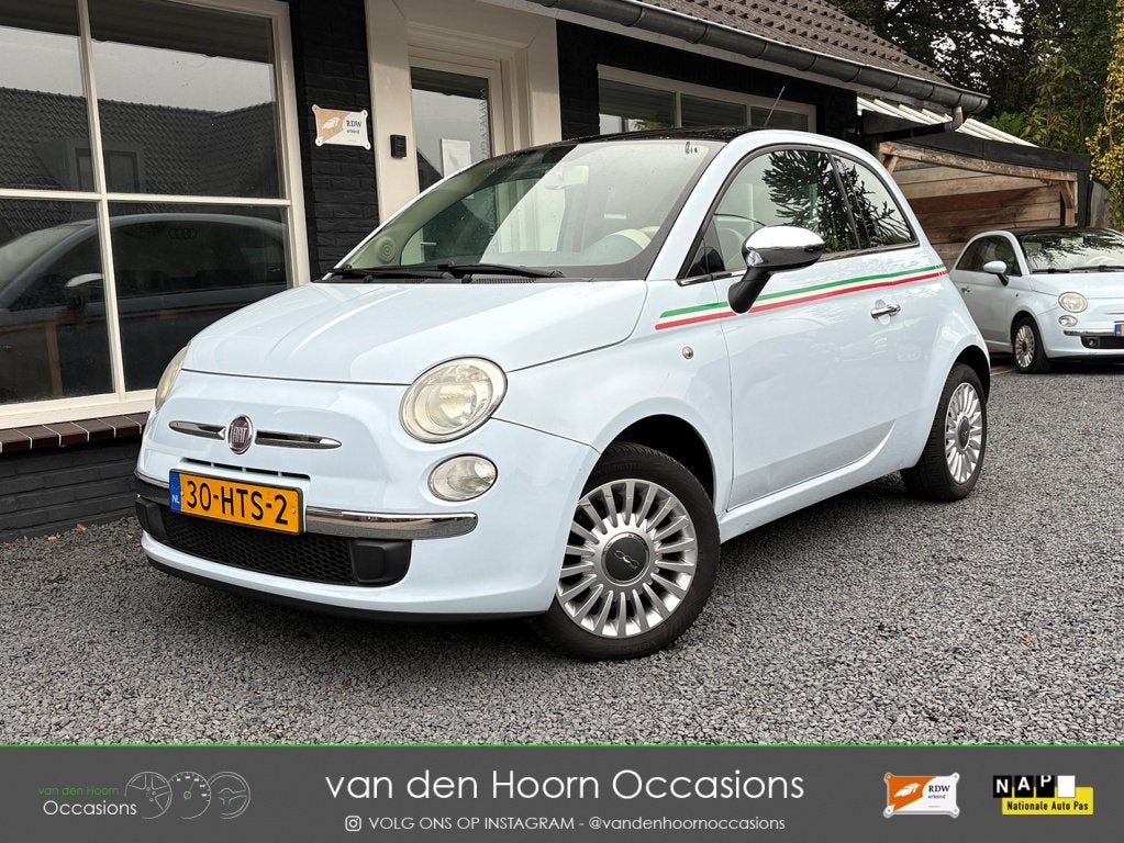 Fiat 500 1.2 PANODAK | AIRCO | NAP | APK APRIL'27 | EL RAMEN, Gebruikt, 1242 cc, 4 cilinders, 840 kg
