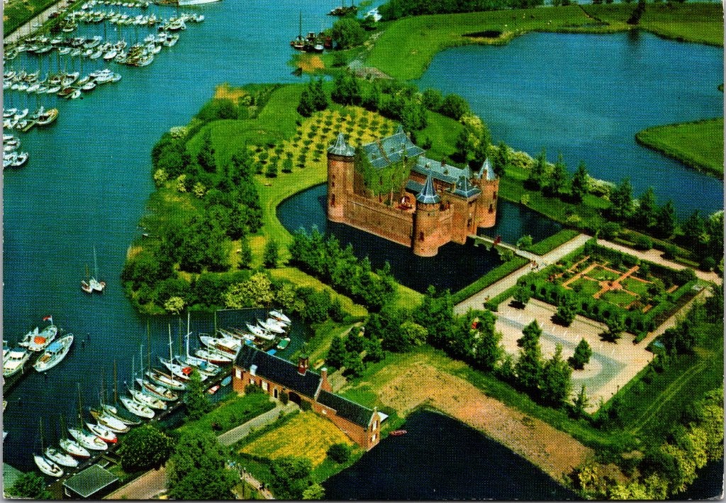 Kasteel Muiderslot Muiden - 12 oude ansichtkaarten IV