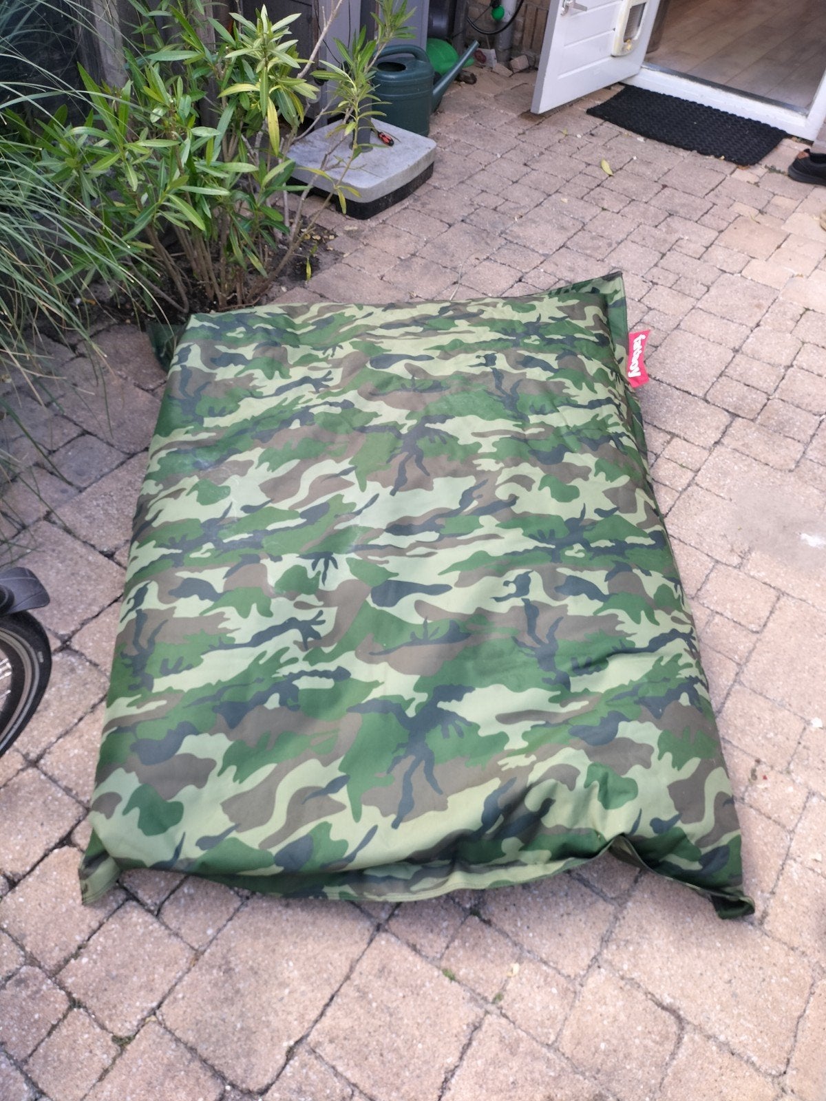 Fatboy Zitzak Camouflage - Zo goed als nieuw, Ophalen of Verzenden, Zo goed als nieuw, Groen, Zitzak