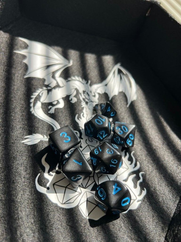DnD Dice – Black water – Fantasy Set, Bevrijdingslaan, Nieuw, Ophalen of Verzenden, Verkoop@didys.nl