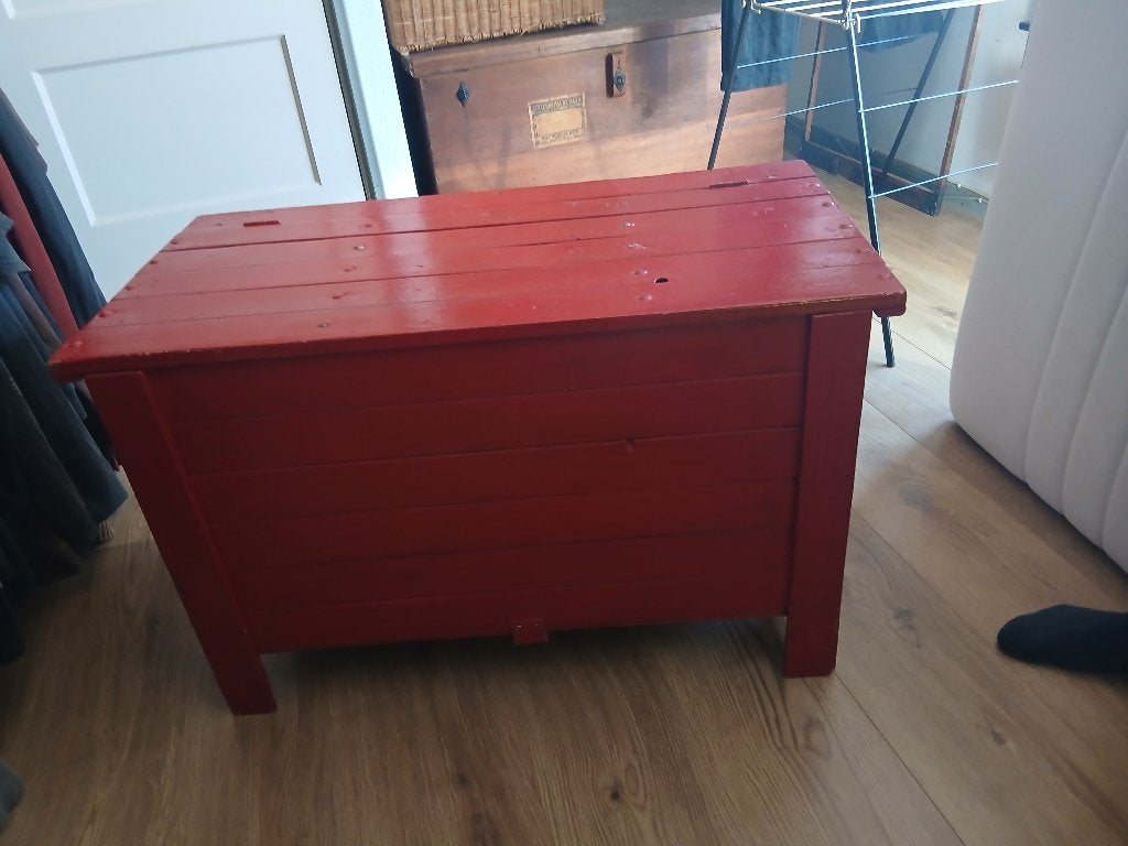 dekenkist, Huis en Inrichting, Ophalen, Gebruikt, 50 tot 100 cm, Minder dan 50 cm