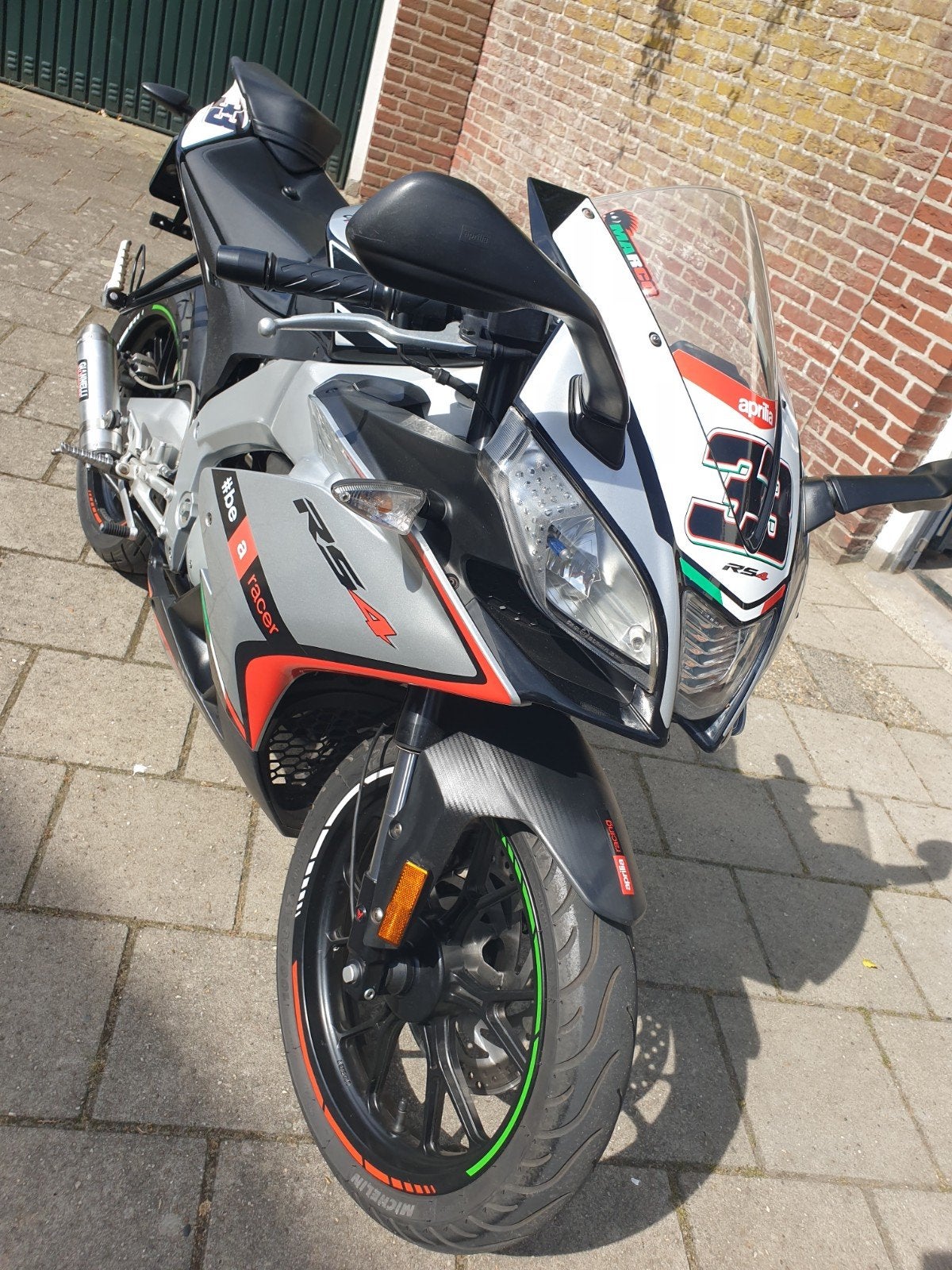Aprilia RS4 50 Marco Melandri 33 SBK replica - 2015, Ophalen, 6 versnellingen, Zo goed als nieuw, 50 cc