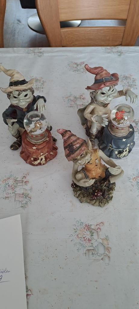 3 pixies beelden orgineel dcoss engeland, Ophalen of Verzenden