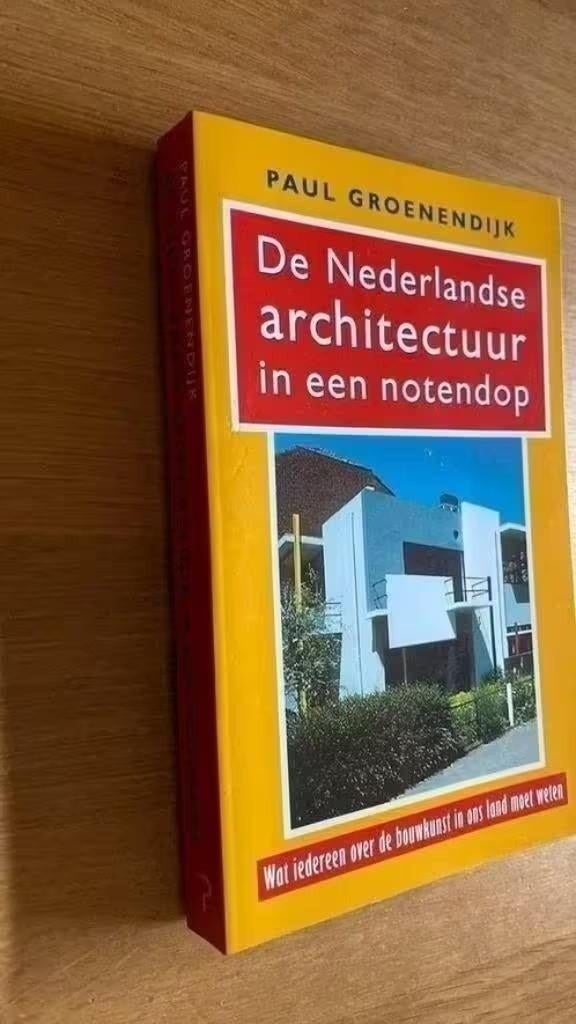 De Nederlandse architectuur in een notendop.Paul groenendijk, Ophalen of Verzenden, Zo goed als nieuw, Architectuur algemeen