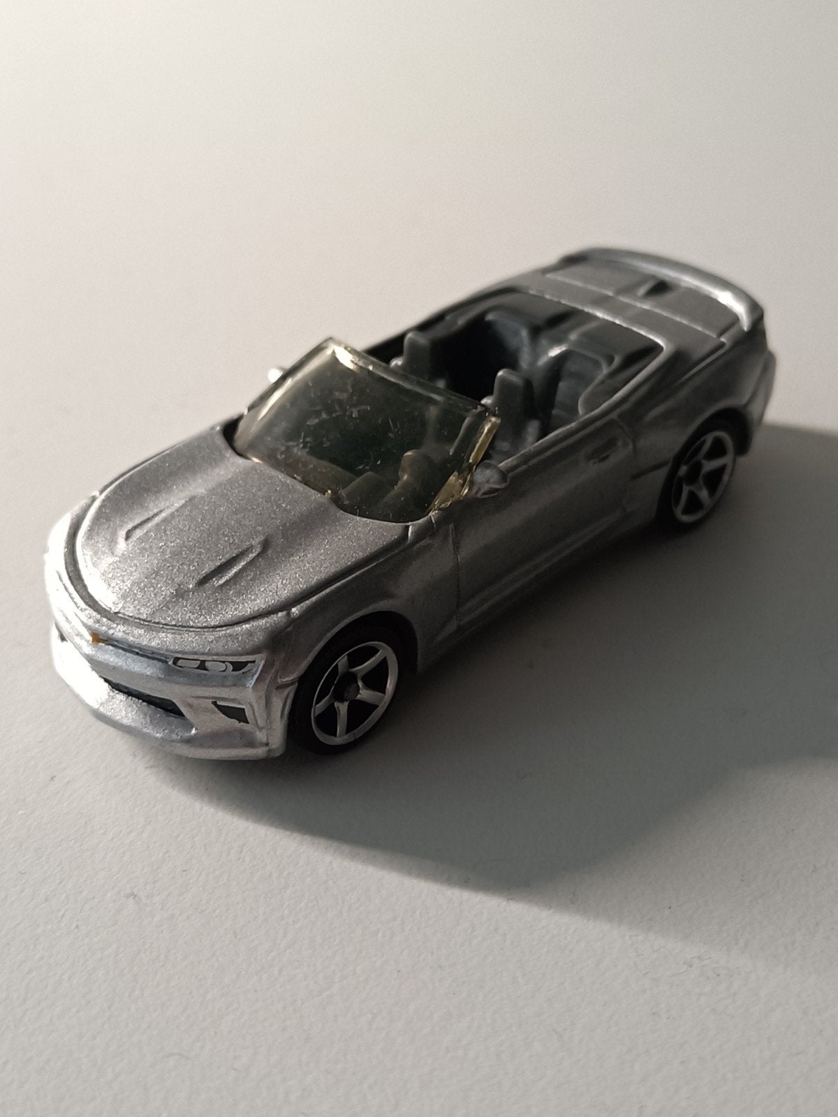 Matchbox Chevrolet Camaro Cabriolet Zilver, Ophalen of Verzenden