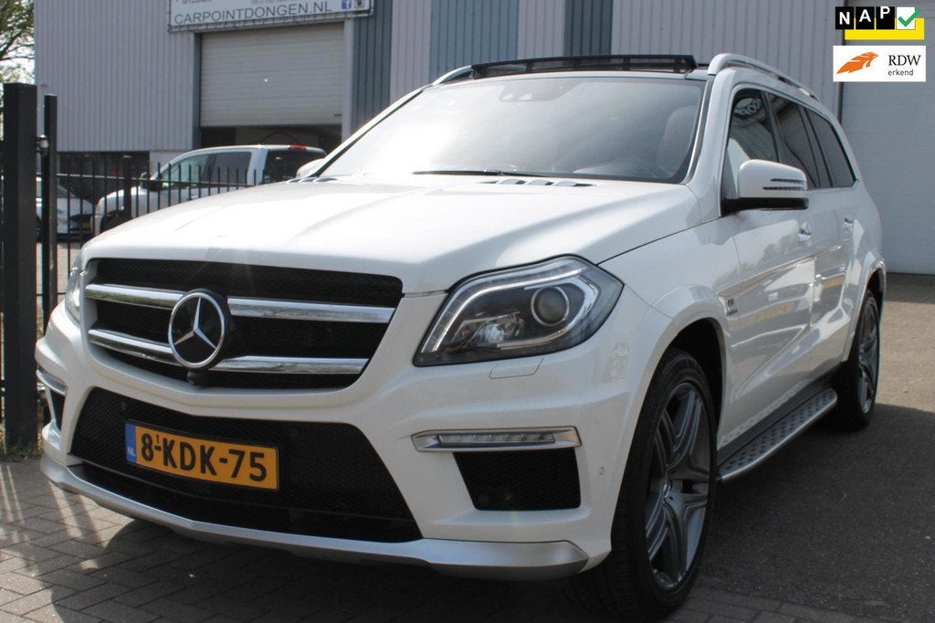 Mercedes-Benz GL-klasse 63 AMG 560PK 7 Zits Full Options!, Auto's, Mercedes-Benz, Bedrijf, Te koop, GL, 360° camera, 4x4, ABS