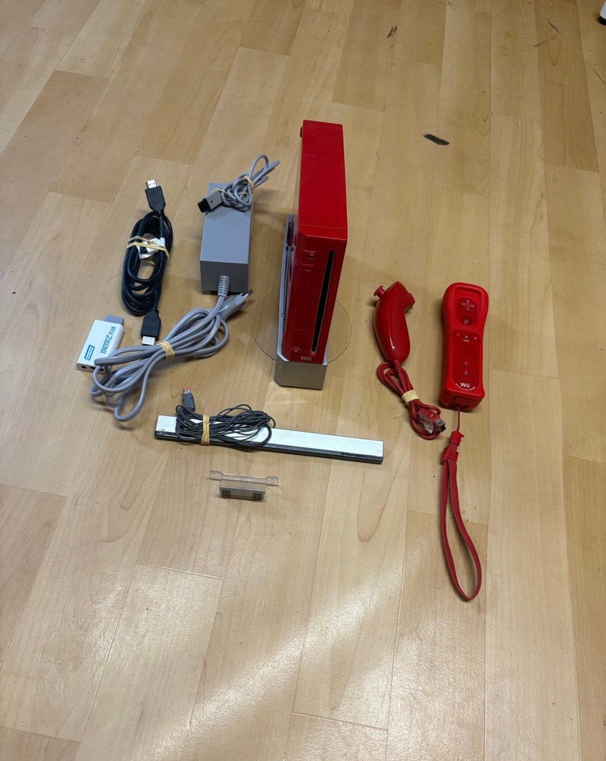 Nintendo wii rood 25th anniversary, 1 speler, Ophalen of Verzenden, Zo goed als nieuw, Vanaf 3 jaar