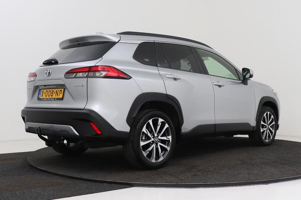 Toyota Corolla Cross Hybrid 140 Style | Trekhaak | Org NL |, Gebruikt, 4 cilinders, Leder en Stof, Origineel Nederlands