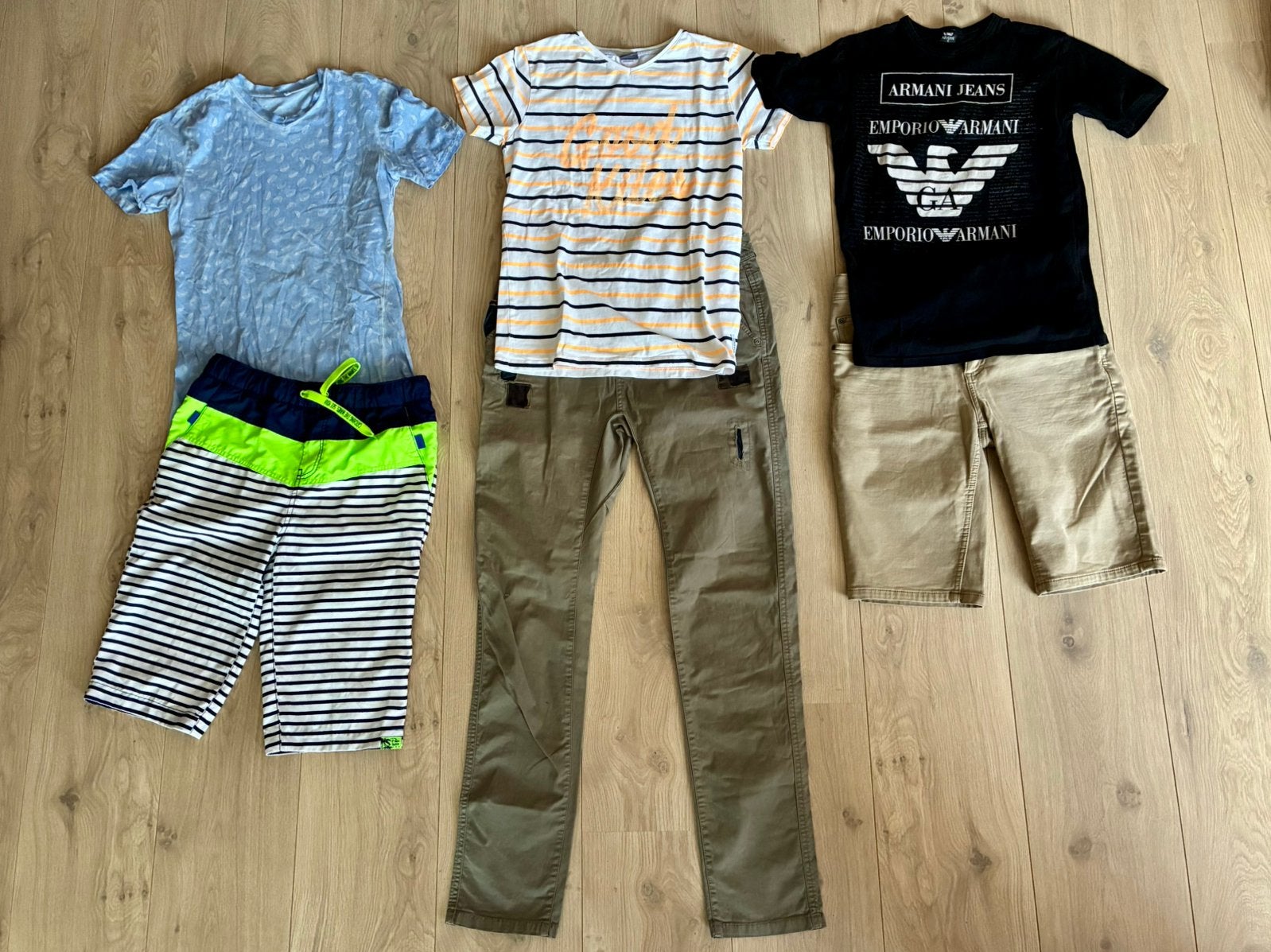 Set met kwaliteitsmerken in maat 170-176, oa Vingino, Armani, Ophalen of Verzenden, Zo goed als nieuw, Maat 170