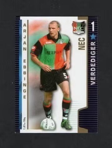 Voetbalkaart NEC Nijmegen Demouge Pothuizen Etc. 2004-2005., Ophalen of Verzenden, 1980 tot heden, Ongelopen, Sport en Spel