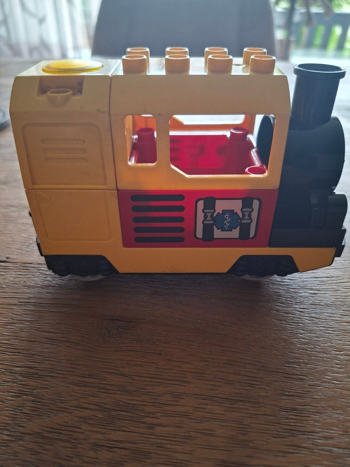 Grote set Duplo treinrails, treinen en accessoires, Ophalen