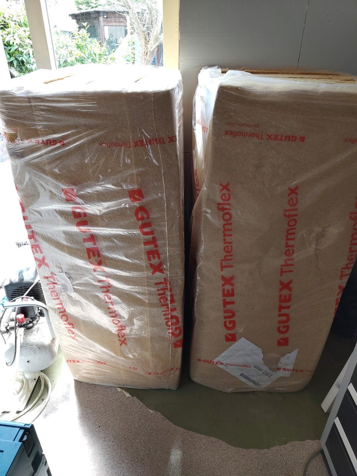2 pakken Gutex Thermoflex houtvezel isolatie 140mm, Ophalen, 12 cm of meer, Nieuw, 5 tot 10 m²