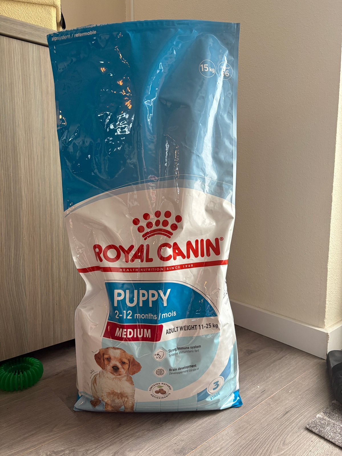 Royal Canin - puppy medium voeding 15k, Dieren en Toebehoren, Ophalen of Verzenden, Hond