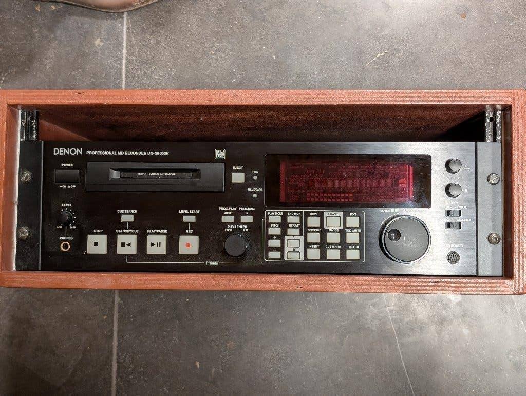 Professionele MD recorder Denon DN - M 1050R, Ophalen, Walkman