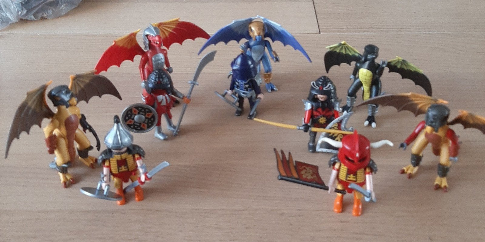 draken ridders sets playmobil, Kinderen en Baby's, Ophalen of Verzenden, Gebruikt