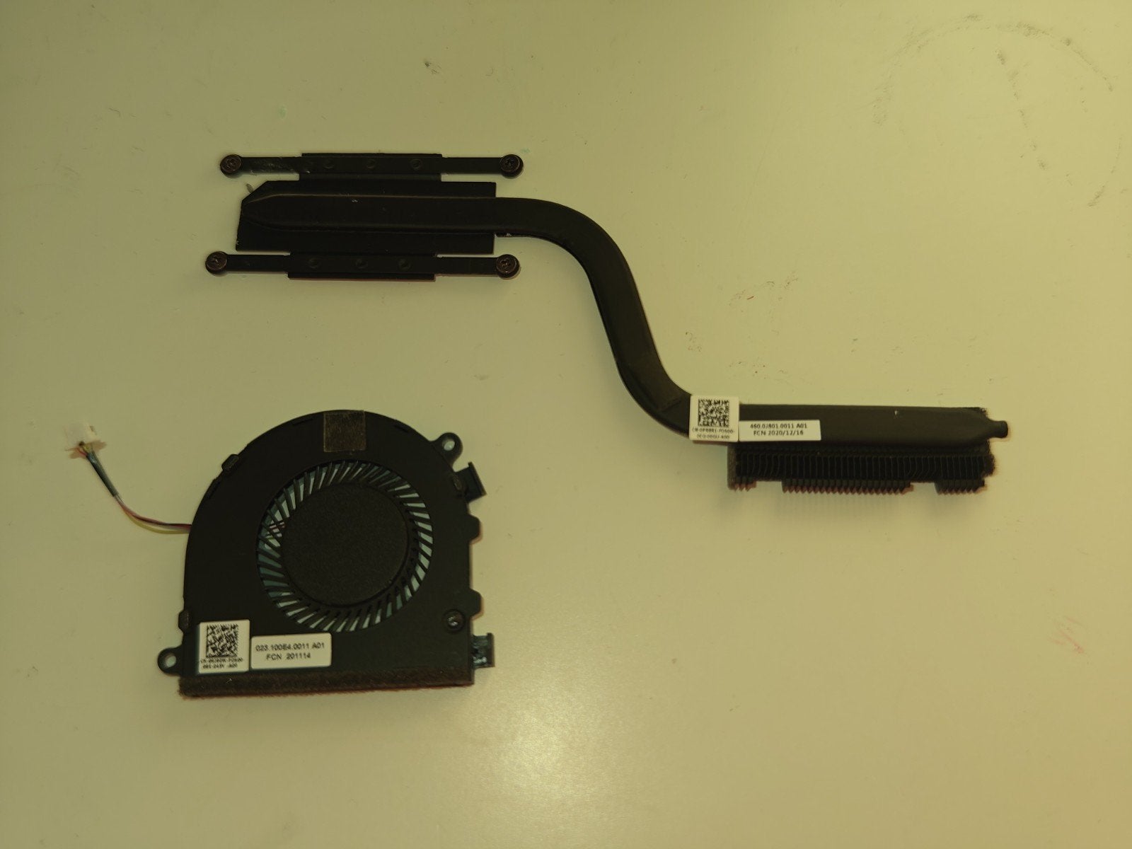 Originele Dell Latitude 3310 CPU Fan + Heatsink (Koeler) – D, Ophalen of Verzenden, Zo goed als nieuw, Dell